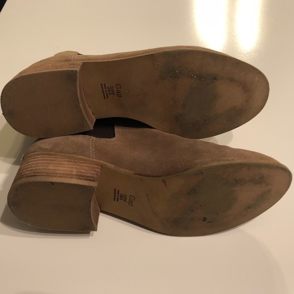 Gap Brown Suede Ankle Boots - Picture 5 of 5